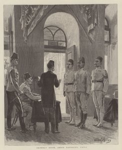 Ordonnanzraum, Abdin-Kaserne, Kairo, Indien