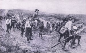 Nach Sedgemoor, Illustration aus British Battles on Land and Sea, 1915
