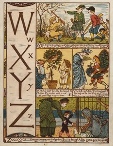 Alphabet von Walter Crane
