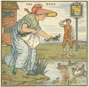 Farbige Illustration für 