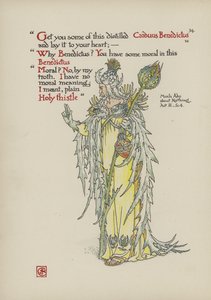 Blumen aus Shakespeares Garten von Walter Crane