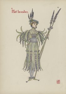 Blumen aus Shakespeares Garten von Walter Crane