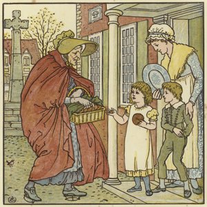 Hot Cross Buns von Walter Crane