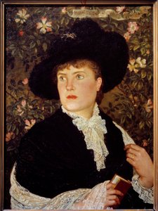 Porträt von Madame Walter Crane (geb. Mary Frances)