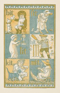 Reimwörter, die mit dem Buchstaben T enden. The Golden Primer