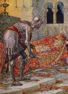 Sir Lancelot in der Kapelle Perilous, 1911