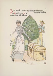 Die einzige Kiste der Braut war zurückgeblieben von Walter Crane