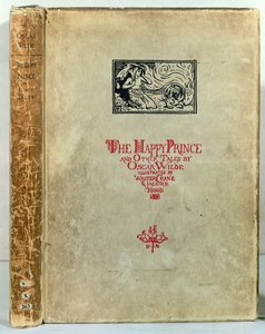 Titelseite von Der glückliche Prinz und andere Märchen von Oscar Wilde, 1888 von Walter Crane