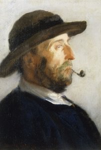 Porträt eines Künstlers, 1884 von Walter Frederick Osborne
