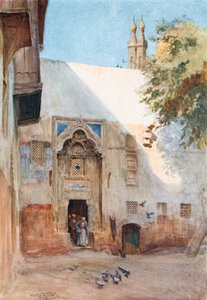 Ein Hof in der Nähe von El-Azhar