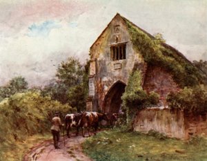 Eingangstor, Cleeve Abbey von Walter Frederick Roofe Tyndale