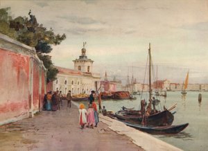 La Dogana, Venedig, um 1900-1913