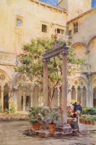 Die Kreuzgänge von San Domenico, Ragusa von Walter Frederick Roofe Tyndale