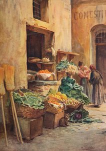 Der Gemüseladen, ca. 1910, 1912