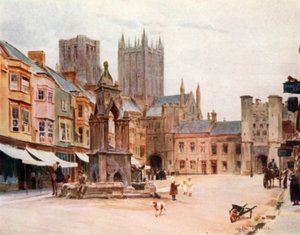 Der Marktplatz, Wells von Walter Frederick Roofe Tyndale