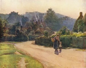 Der New Forest: Das Dorf Emery Down von Walter Frederick Roofe Tyndale