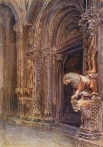 Die Vorhalle des Doms von Trau von Walter Frederick Roofe Tyndale