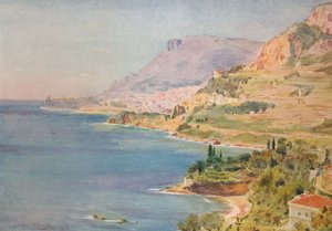 Das Fürstentum Monaco, ca. 1910, 1912 von Walter Frederick Roofe Tyndale