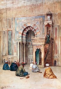 Das Heiligtum in der Moschee des Sultan Hasan