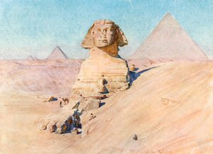 Die Sphinx und die Pyramiden von Gizeh