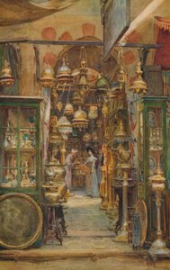 Der Laden von Nassan, ca. 1905, 1912 von Walter Frederick Roofe Tyndale