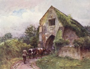 Wessex: Eingangstor, Cleeve Abbey von Walter Frederick Roofe Tyndale