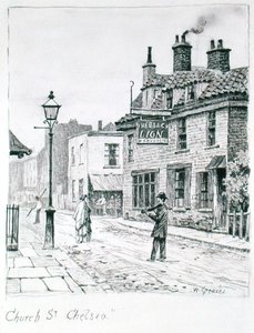 Church Street, Chelsea von Walter Greaves