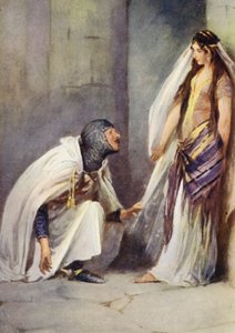 Illustration für Ivanhoe von Sir Walter Scott von Walter Grieve