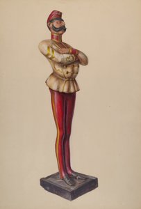 Zigarrenladen-Figur, ca. 1937