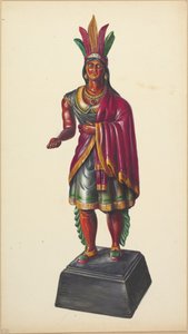 Zigarrenladen-Indianer