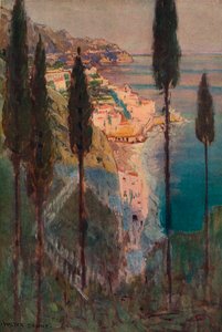 Abendliche Schatten, Amalfi, ca. 1887-1906, 1906-7
