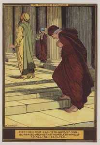 Der Pharisäer und der Zöllner von Walter Jenks Morgan