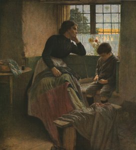 Die zarte Anmut eines vergangenen Tages, spätes 19. Jahrhundert, um 1930 von Walter Langley