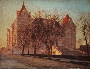 Staatsgebäude, Albany, New York von Walter Launt Palmer