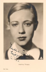 Porträt von Hertha Thiele