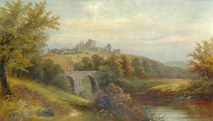 Brücke und Schloss von Walter Linsley Meegan