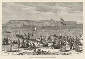 Helgoland, die Insel, die an Deutschland abgetreten werden soll von Walter Paget