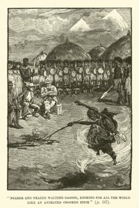 Illustration für König Salomons Schatzkammer von H. Rider Haggard von Walter Paget