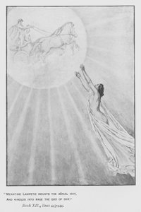 Illustration zu Popes Odyssee von Homer von Walter Paget