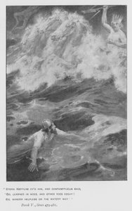Illustration für Popes Odyssee von Homer von Walter Paget
