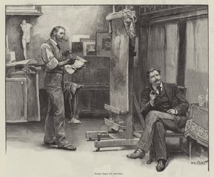 Die Jagd nach dem Wohlgeliebten, von Thomas Hardy von Walter Paget