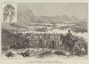 Der Krieg im Sudan, die Schlacht von Hasheen von Walter Paget