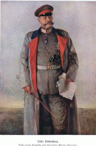 Hindenburg, aus Hindenburg veröffentlicht von Daterlandijrcher Derlag & H Weller Berlin von Walter Petersen