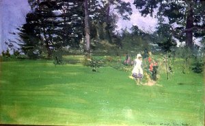 Figuren auf einem Rasen von Walter Richard Sickert
