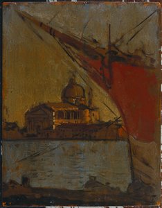Il Redentore, von den Zattere, Venedig von Walter Richard Sickert