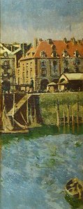 La Darse (Der Innenhafen) Dieppe von Walter Richard Sickert