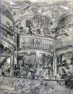 La Gaite Montparnasse, c.1907 von Walter Richard Sickert