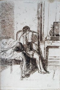 Dame des Chors von Walter Richard Sickert