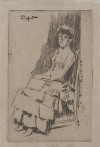 Porträt von Agnes Oldfield, ca. 1887