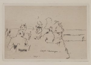 Scheveningen, Kaffeeklatsch von Walter Richard Sickert